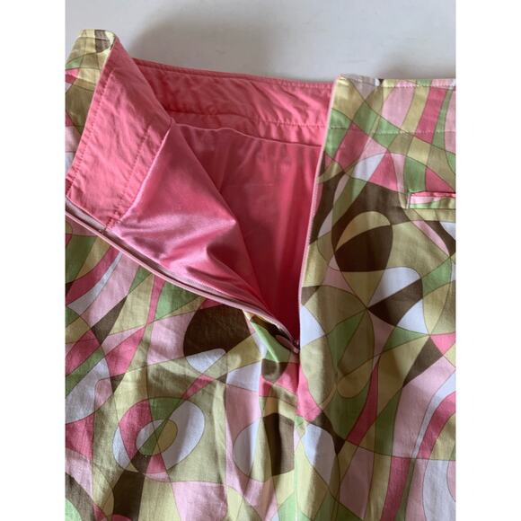 Sport Haley skort pinks and green retro print size 8 women's - Picture 5 of 11